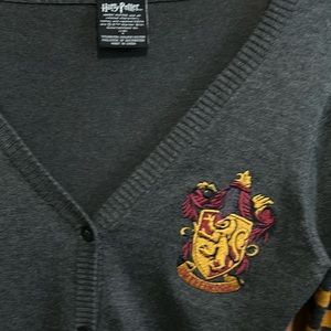 Women’s Harry Potter Gryffindor cardigan sweater.